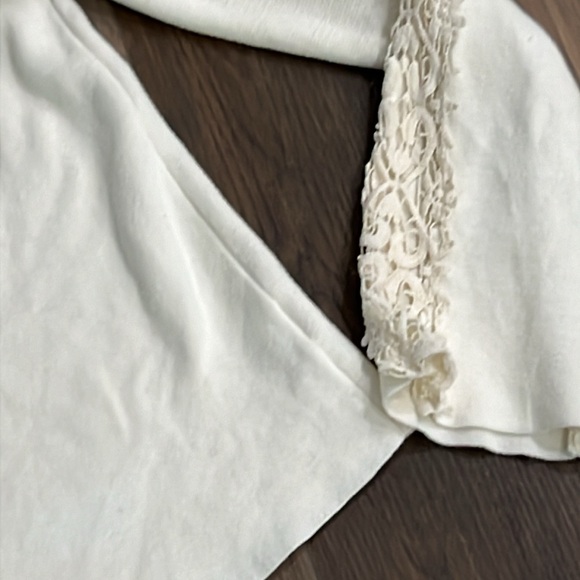 Anthropologie cream long sleeve sweater - Picture 6 of 9
